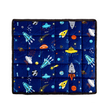 Hot selling  OEM customized  small Weighted Blanket   18"*21" lap pad  kids  with Glass Beads for Hot & Cold Sleepers